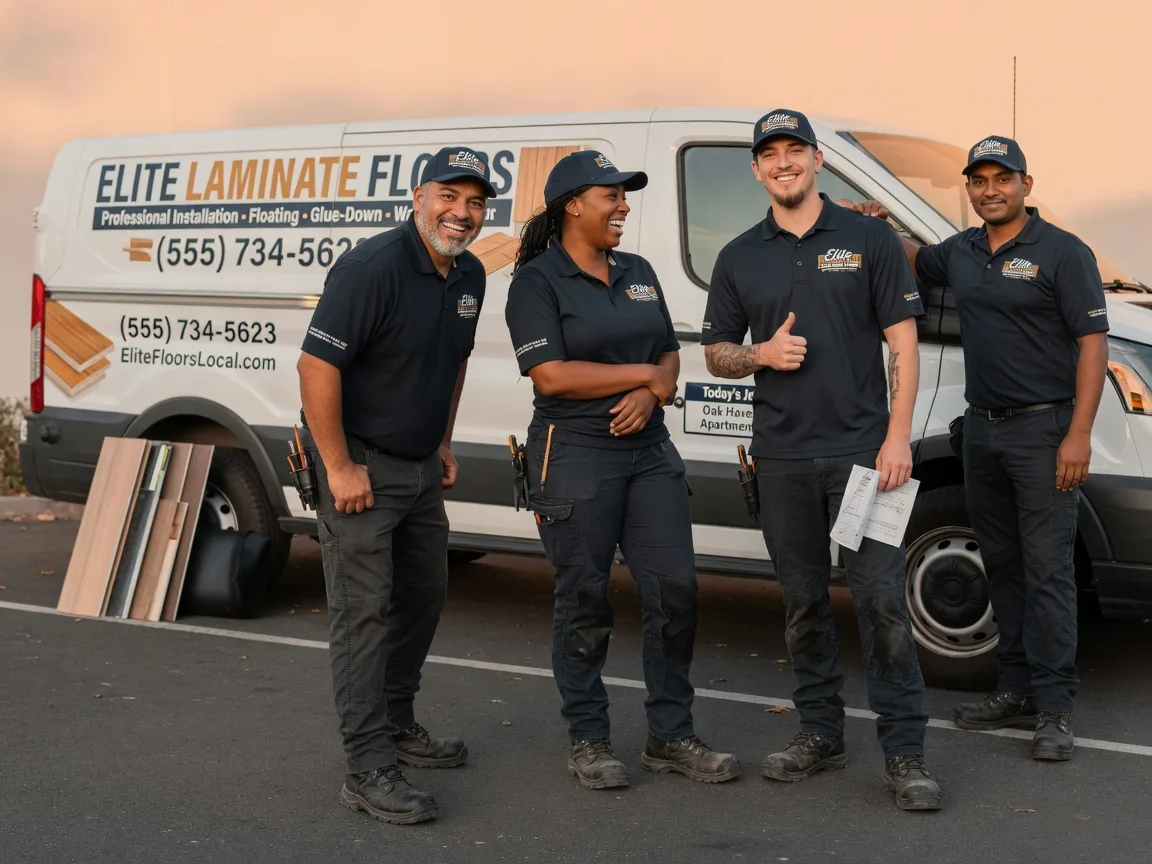 Laminate flooring installation company in Marysville, OH